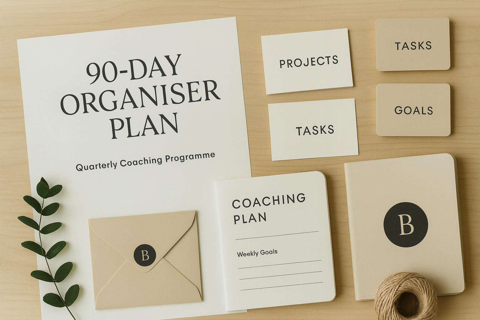 90 Day Organiser Package